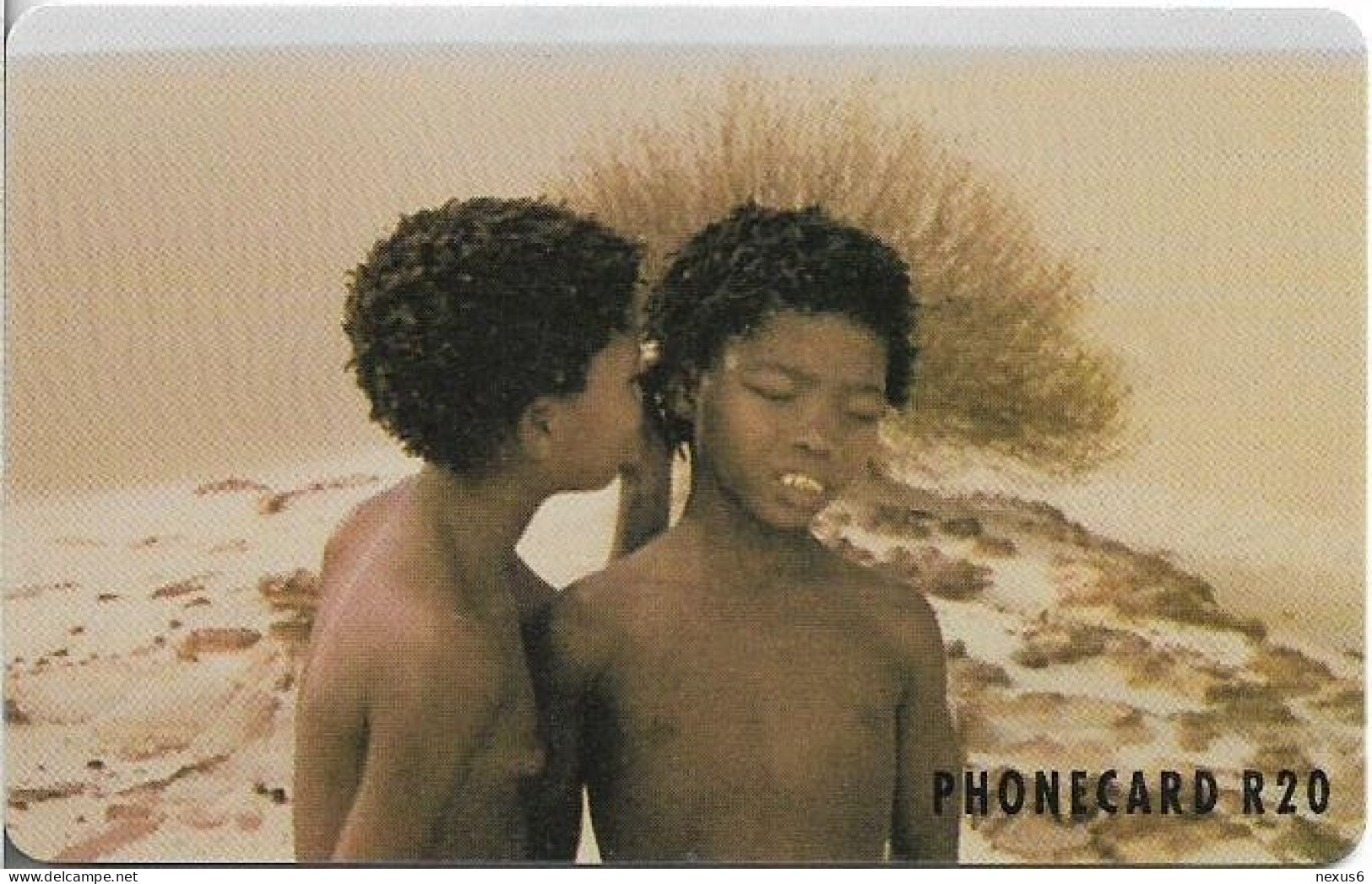 S. Africa - Telkom - Whispering Boys, (Cn. In 2 Parts, Normal 0, Bold), Chip Siemens S30, 1995, 20R, Used - Afrique Du Sud