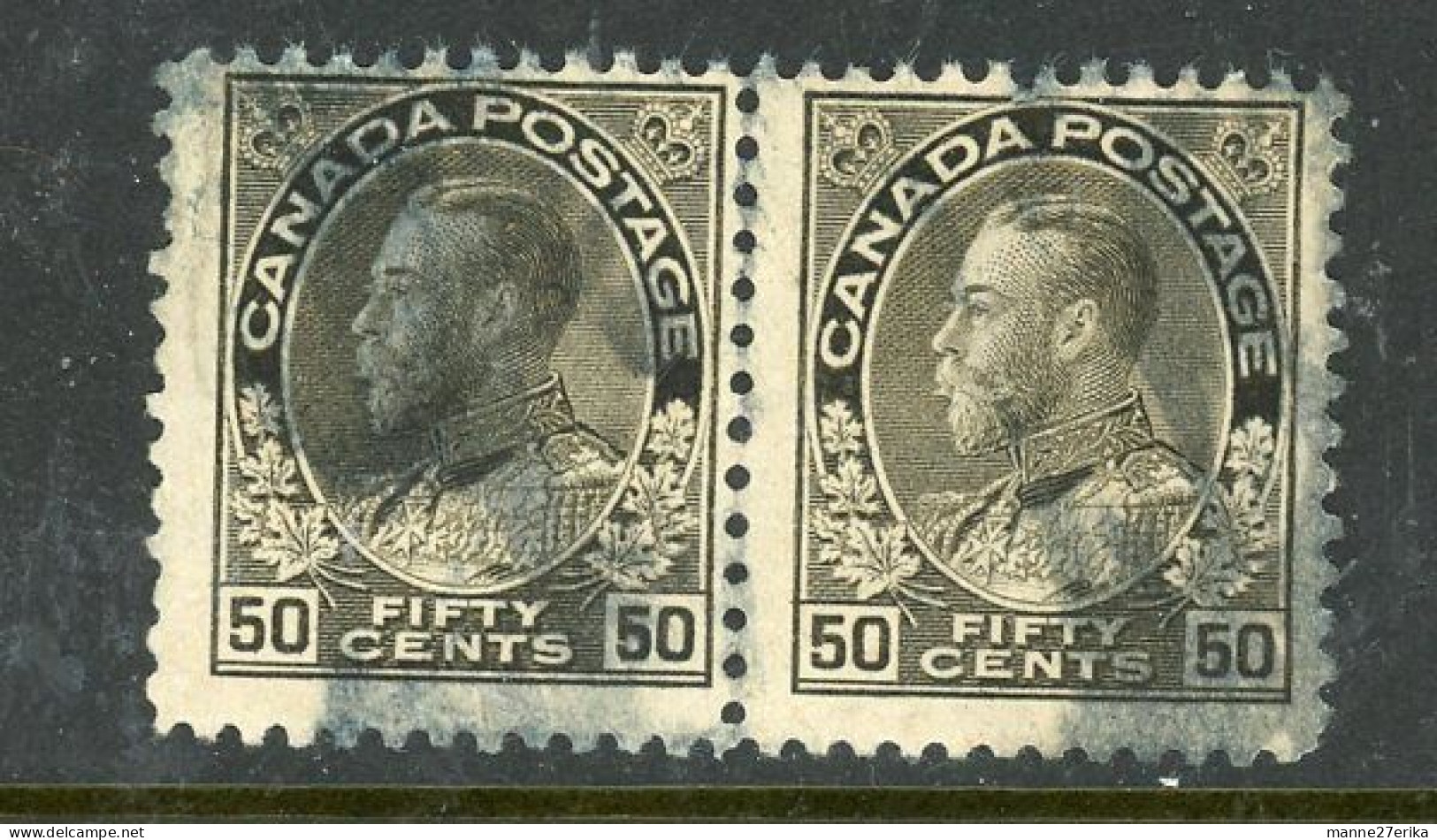 Canada USED 1911-25 King George V "Admiral Issue' - Oblitérés