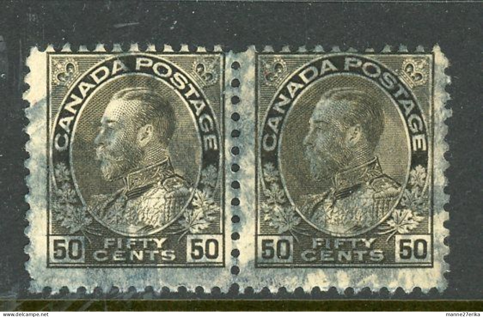 Canada USED 1911-25 King George V "Admiral Issue' - Oblitérés