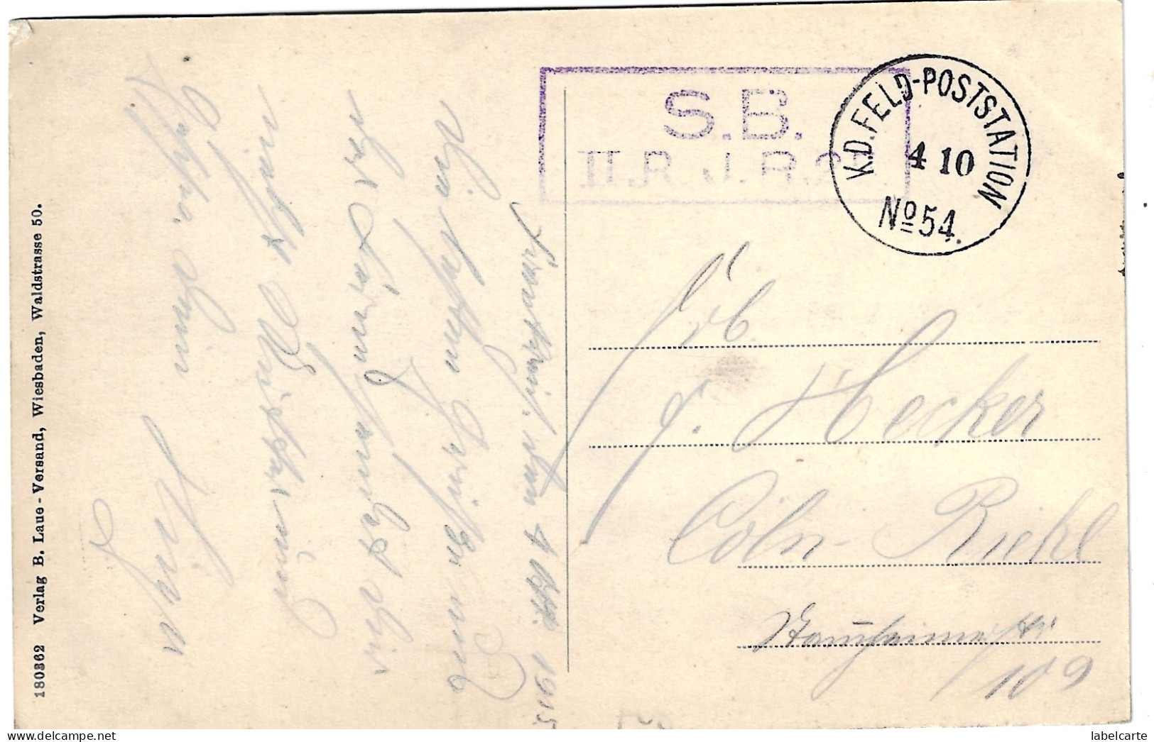 ARDENNES 08. LE CHESNES   FELDPOSTKARTE WILHELMS PLATZ - Le Chesne