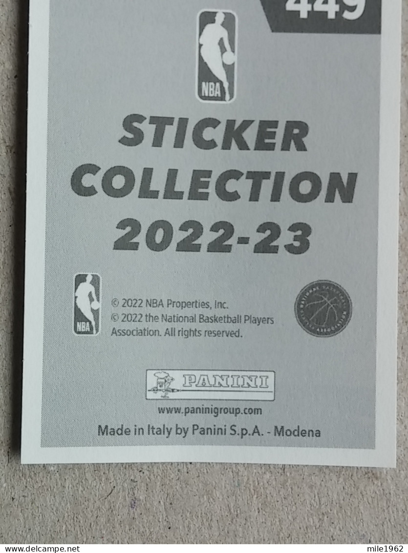 ST 53 - NBA Basketball 2022-23, Sticker, Autocollant, PANINI, No 414 Darius Bazley Oklahoma City Thunder - 2000-Nu