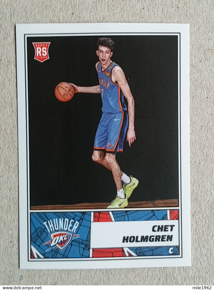 ST 53 - NBA Basketball 2022-23, Sticker, Autocollant, PANINI, No 415 Chet Holmgren Oklahoma City Thunder - 2000-Oggi