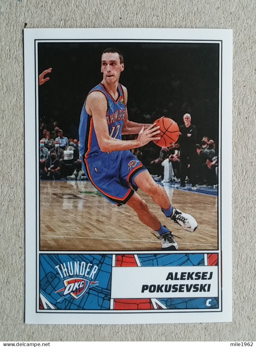 ST 53 - NBA Basketball 2022-23, Sticker, Autocollant, PANINI, No 419 Aleksej Pokusevski Oklahoma City Thunder - 2000-Now