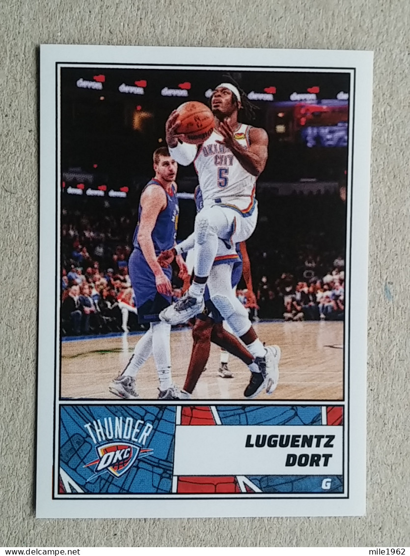 ST 53 - NBA Basketball 2022-23, Sticker, Autocollant, PANINI, No 420 Luguentz Dort Oklahoma City Thunder - 2000-Nu