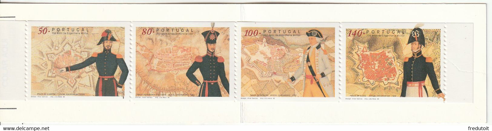 PORTUGAL - CARNET N°2208 ** (1998) Génie Militaire - Cuadernillos