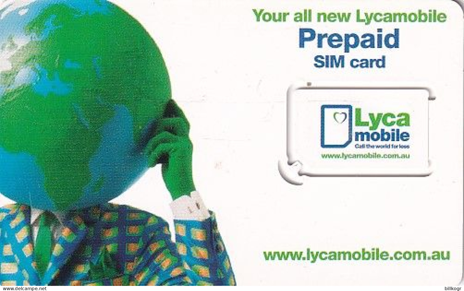 AUSTRALIA - Lycamobile GSM, Mint - Australie