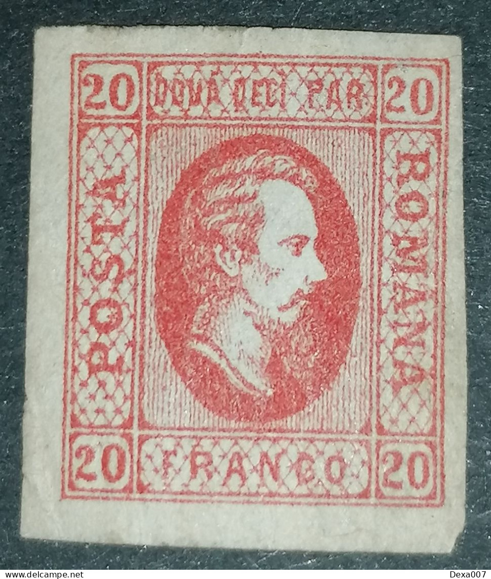 Romania 20par 1865 MNH - 1858-1880 Moldavia & Principato
