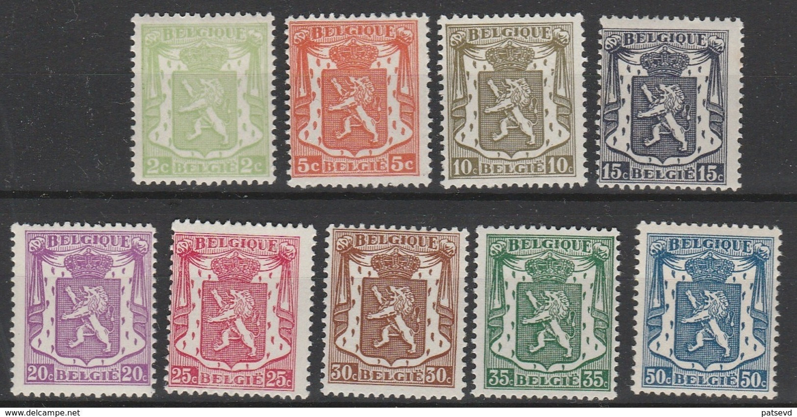 418A /426 Petit Sceax De Etat /lion Héraldique ** - 1929-1937 Lion Héraldique