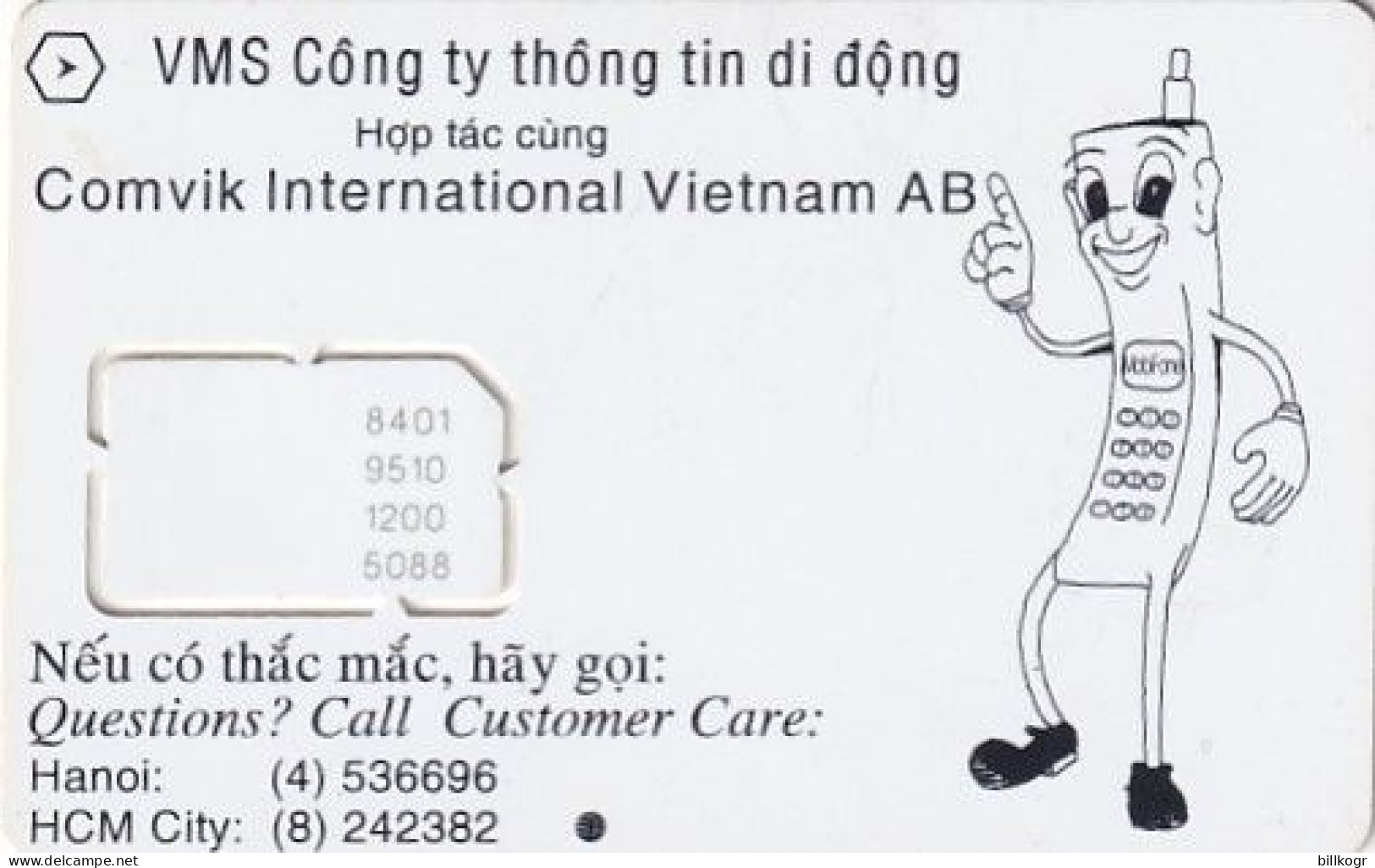 VIETNAM - MobiFone GSM, Mint - Viêt-Nam