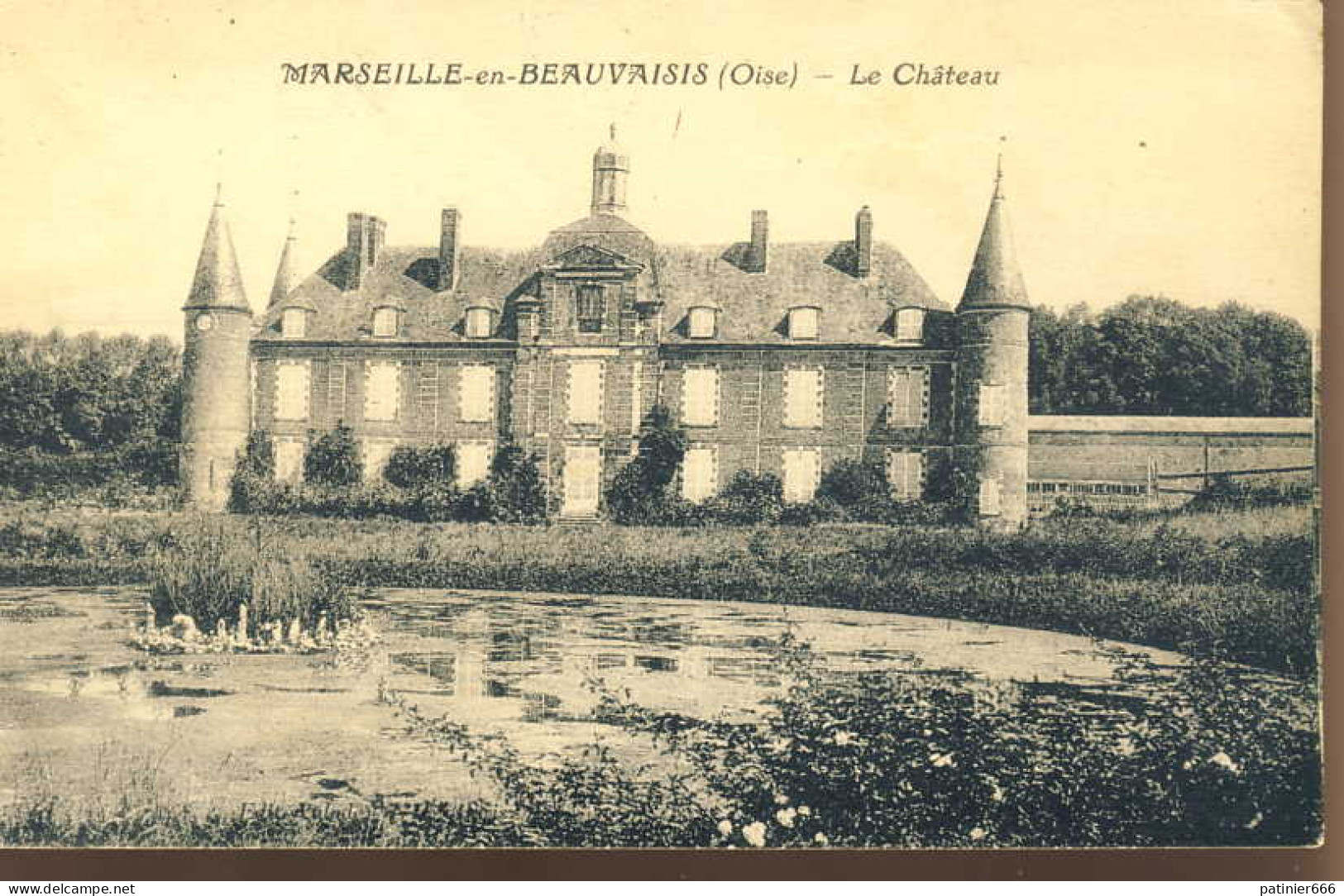 Marseille En Beauvaisis Le Chateau - Marseille-en-Beauvaisis