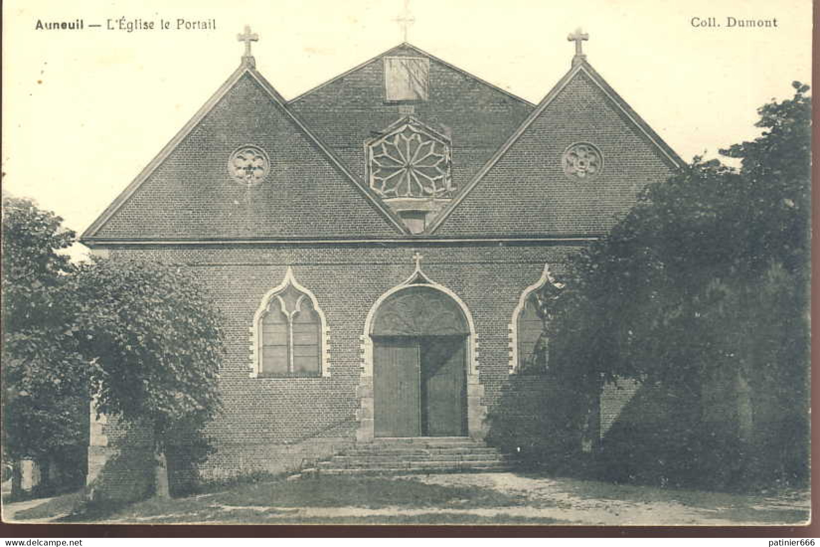 Auneuil L'eglise Le Portail - Auneuil