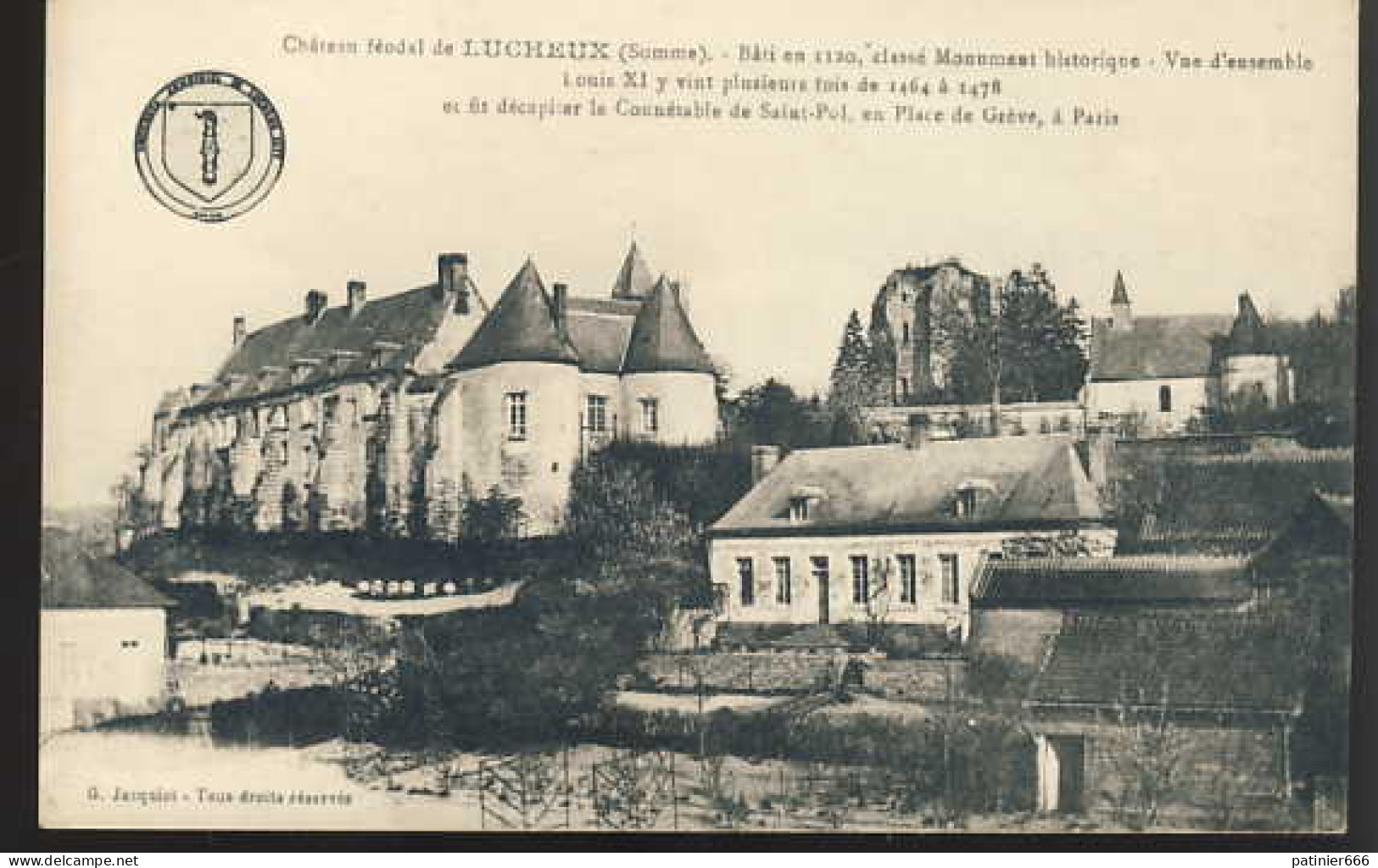 Lucheux Chateau Féodale - Lucheux