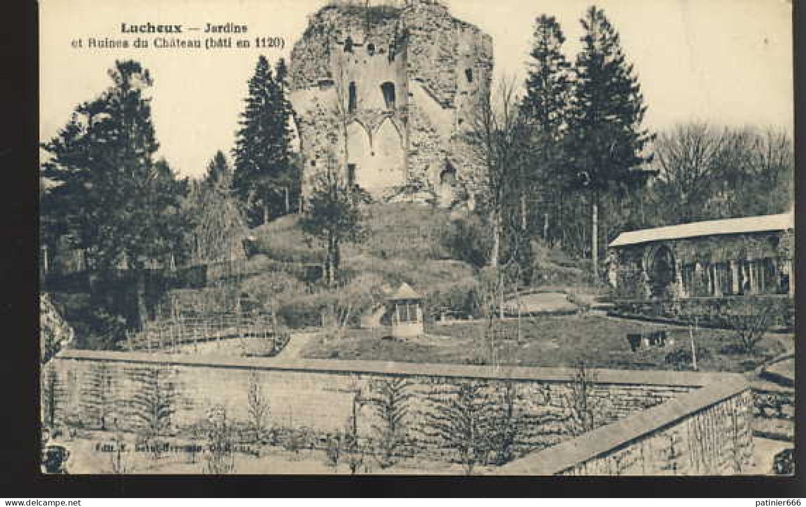 Lucheux Ruines Du Chateau - Lucheux