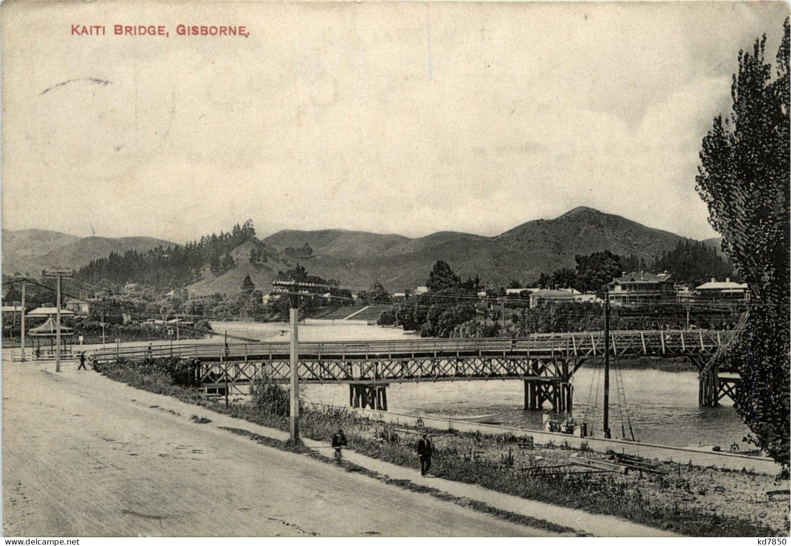 Gisborne - Kaiti Bridge - Nouvelle-Zélande