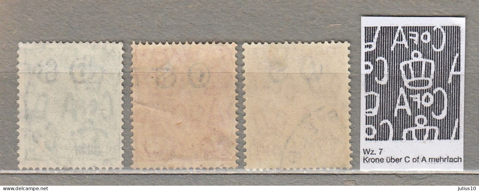 AUSTRALIA Service OS 1932 Used(o) Mi 8,9,10 #34396 - Oficiales