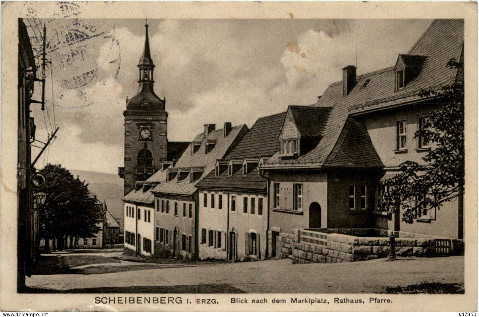 Scheibenberg - Marktplatz - Scheibenberg