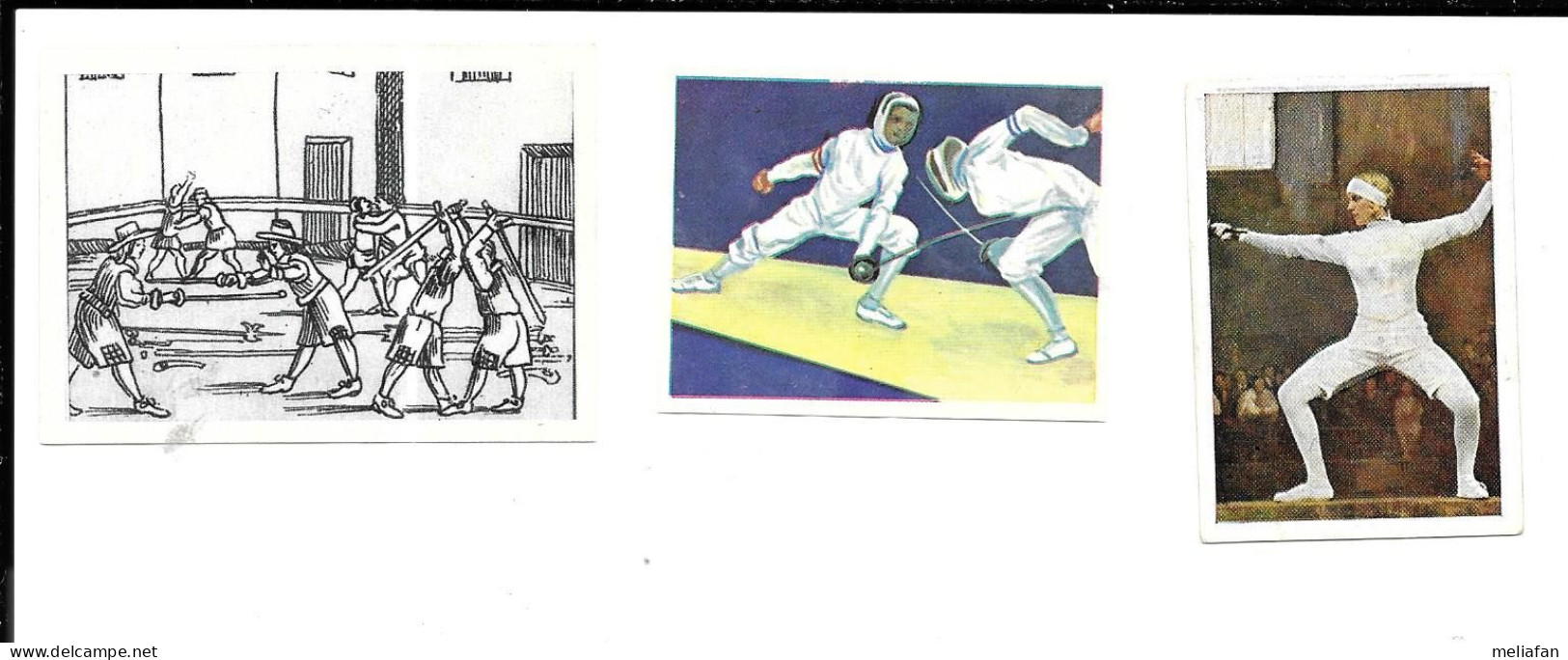 Z265 - IMAGES ET VIGNETTES DIVERSES - ESCRIME - Fencing