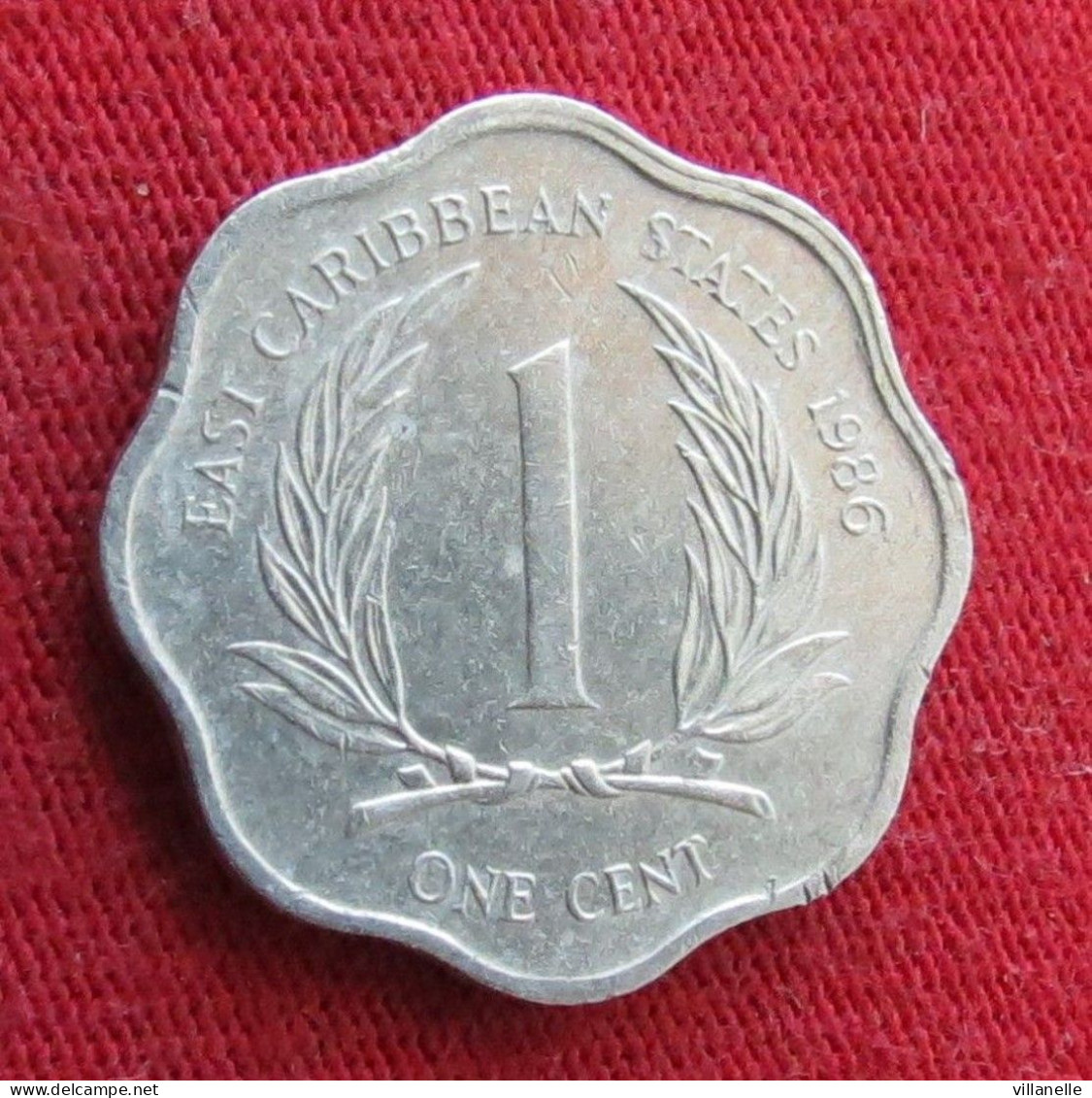 East Caribbean States 1 Cent 1986 KM# 10 *V1T Caraibas Caraibes Orientales Eastern - Caraibi Orientali (Stati Dei)