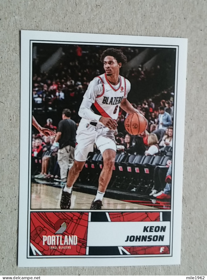 ST 53 - NBA Basketball 2022-23, Sticker, Autocollant, PANINI, No 443 Keon Johnson Portland Trailblazers - 2000-Aujourd'hui