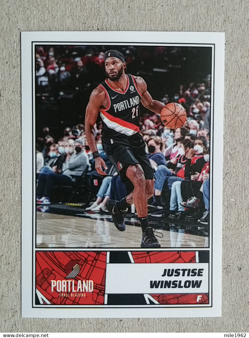 ST 53 - NBA Basketball 2022-23, Sticker, Autocollant, PANINI, No 444 Justise Winslow Portland Trailblazers - 2000-Heute