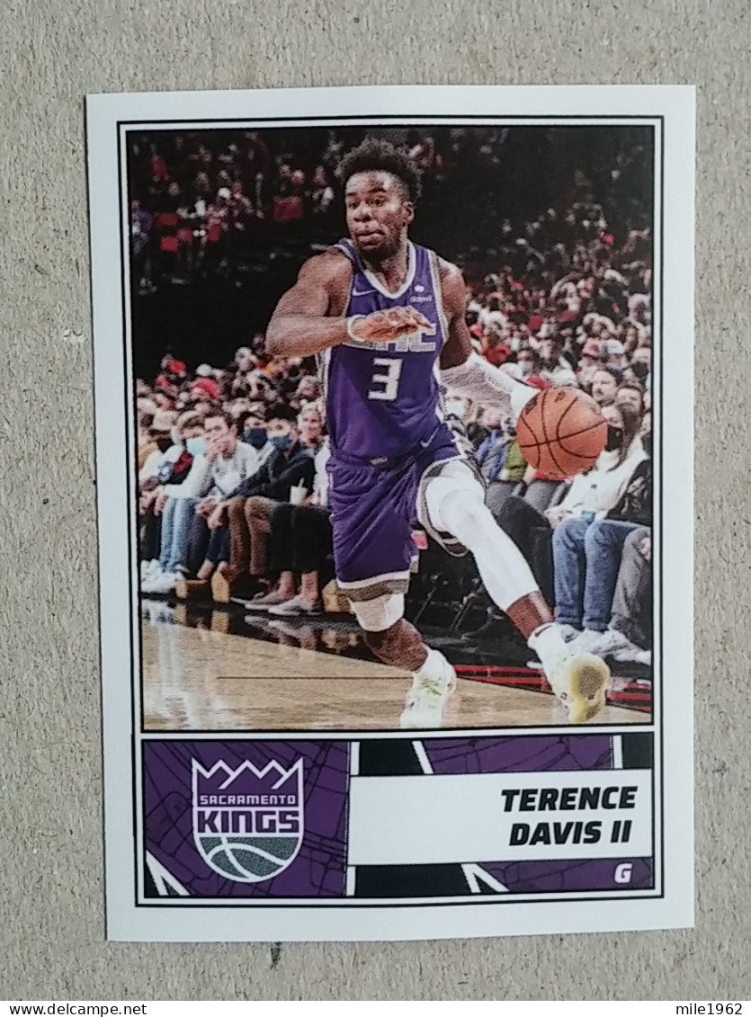 ST 53 - NBA Basketball 2022-23, Sticker, Autocollant, PANINI, No 459 Terence Davis III Sacramento Kings - 2000-Aujourd'hui