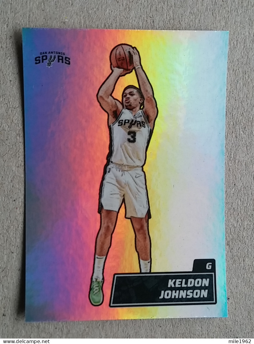 ST 53 - NBA Basketball 2022-23, Sticker, Autocollant, PANINI, No 461 Keldon Johnson San Antonio Spurs - 2000-Now