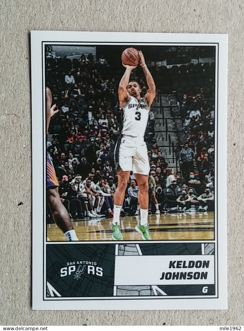 ST 53 - NBA Basketball 2022-23, Sticker, Autocollant, PANINI, No 465 Keldon Johnson San Antonio Spurs - 2000-Oggi