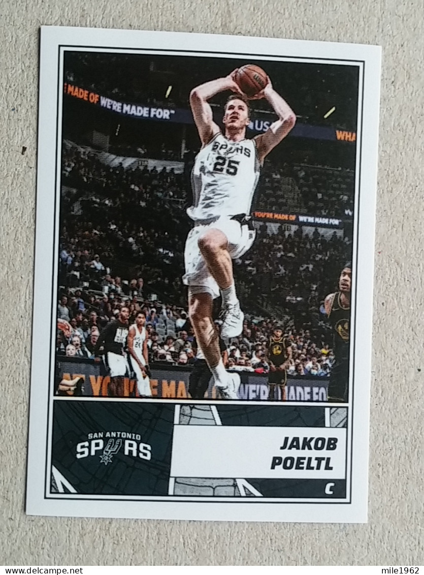 ST 53 - NBA Basketball 2022-23, Sticker, Autocollant, PANINI, No 466 Jakob Poeltl San Antonio Spurs - 2000-Oggi