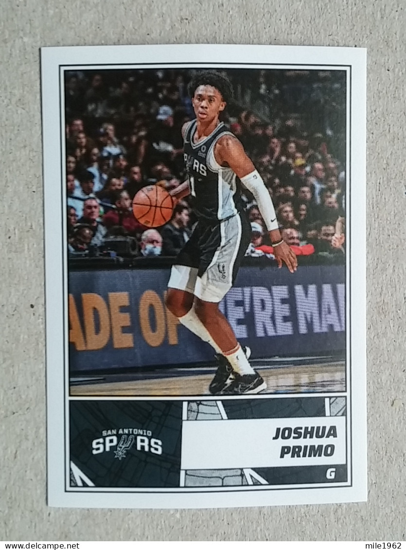 ST 53 - NBA Basketball 2022-23, Sticker, Autocollant, PANINI, No 469 Joshua Primo San Antonio Spurs - 2000-Hoy
