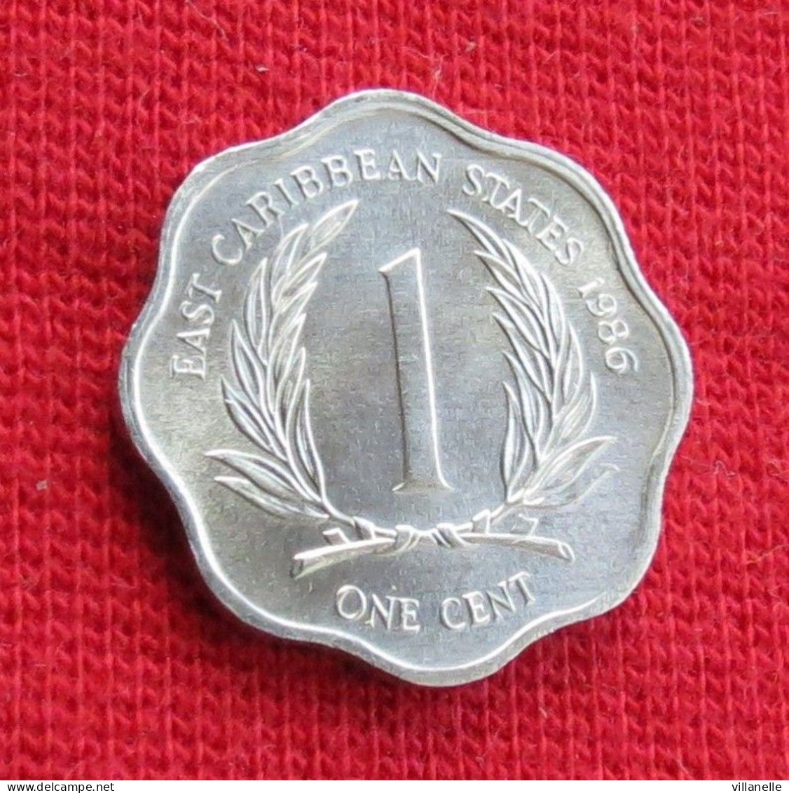 East Caribbean States 1 Cent 1986 KM# 10 *V2T Caraibas Caraibes Orientales Eastern - Ostkaribischer Staaten