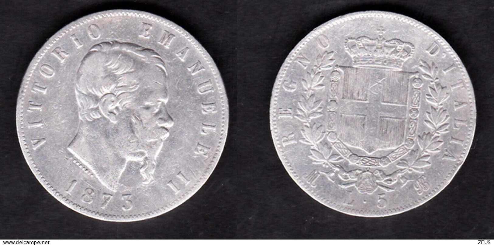 1 LIRA VALORE 1863M   VITTORIO EMANUELE II - 1861-1878 : Vittoro Emanuele II