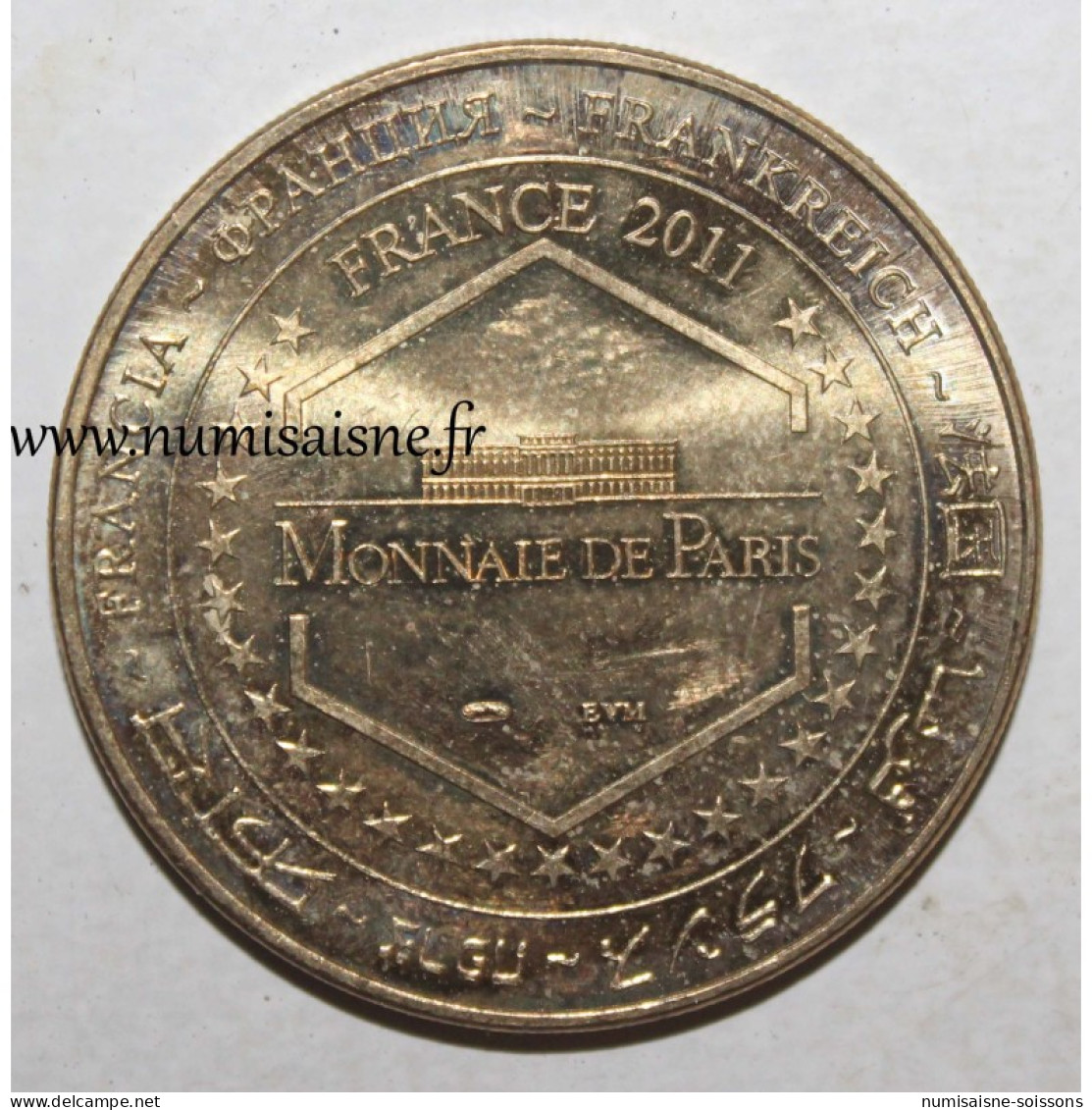 75 - PARIS - LES 5 MONUMENTS - Monnaie De Paris - 2011 - 2011