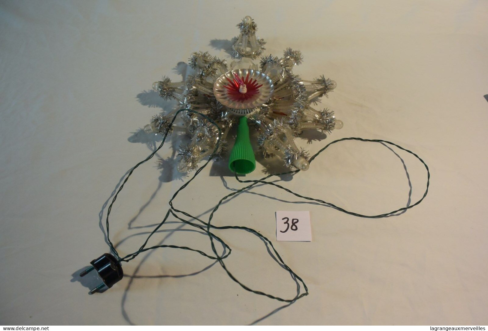 C38 Ancien Jeu Luminaire De Noel Vintage 60' 70' - Kerstversiering