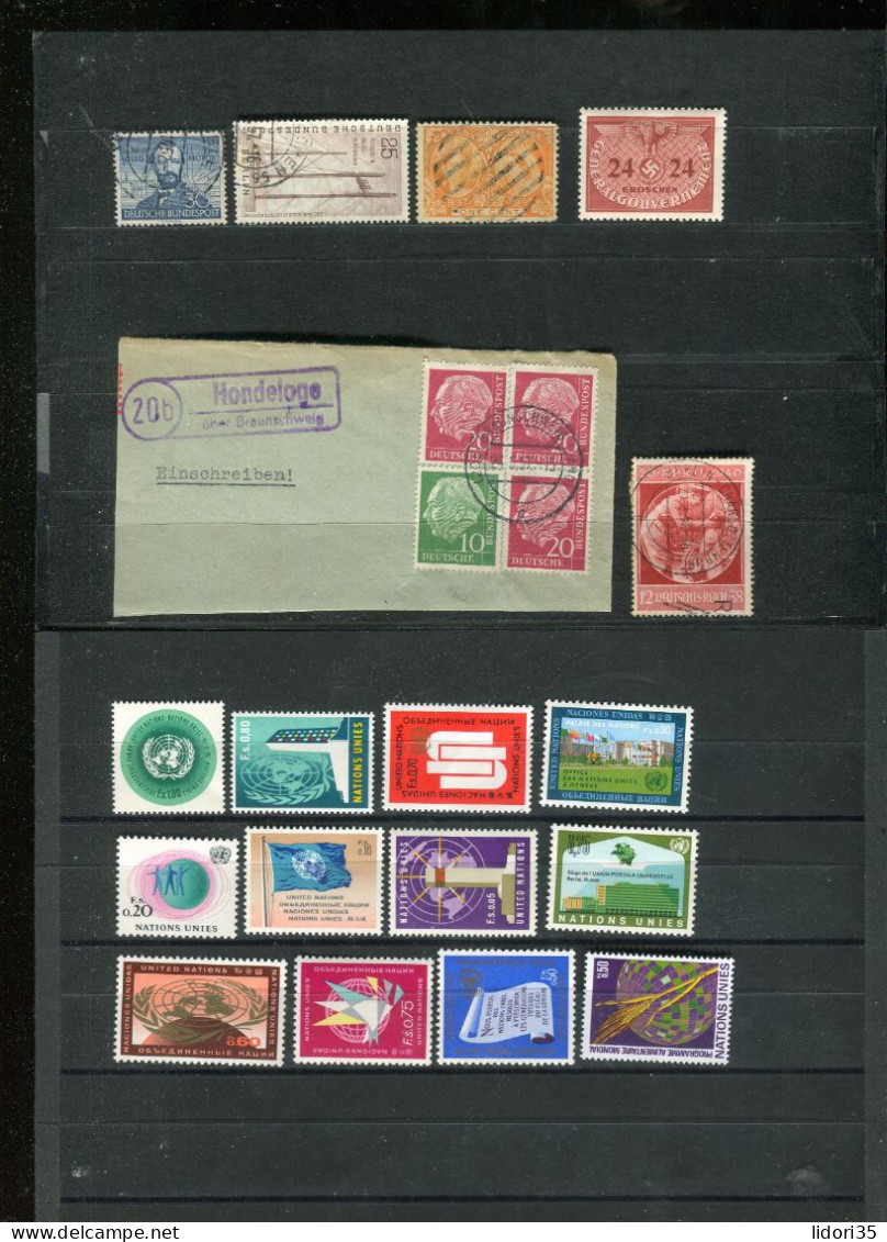 "WELTWEIT" Int. Posten "Diverses", Vgl. Fotos (7591/340) - Lots & Kiloware (mixtures) - Max. 999 Stamps