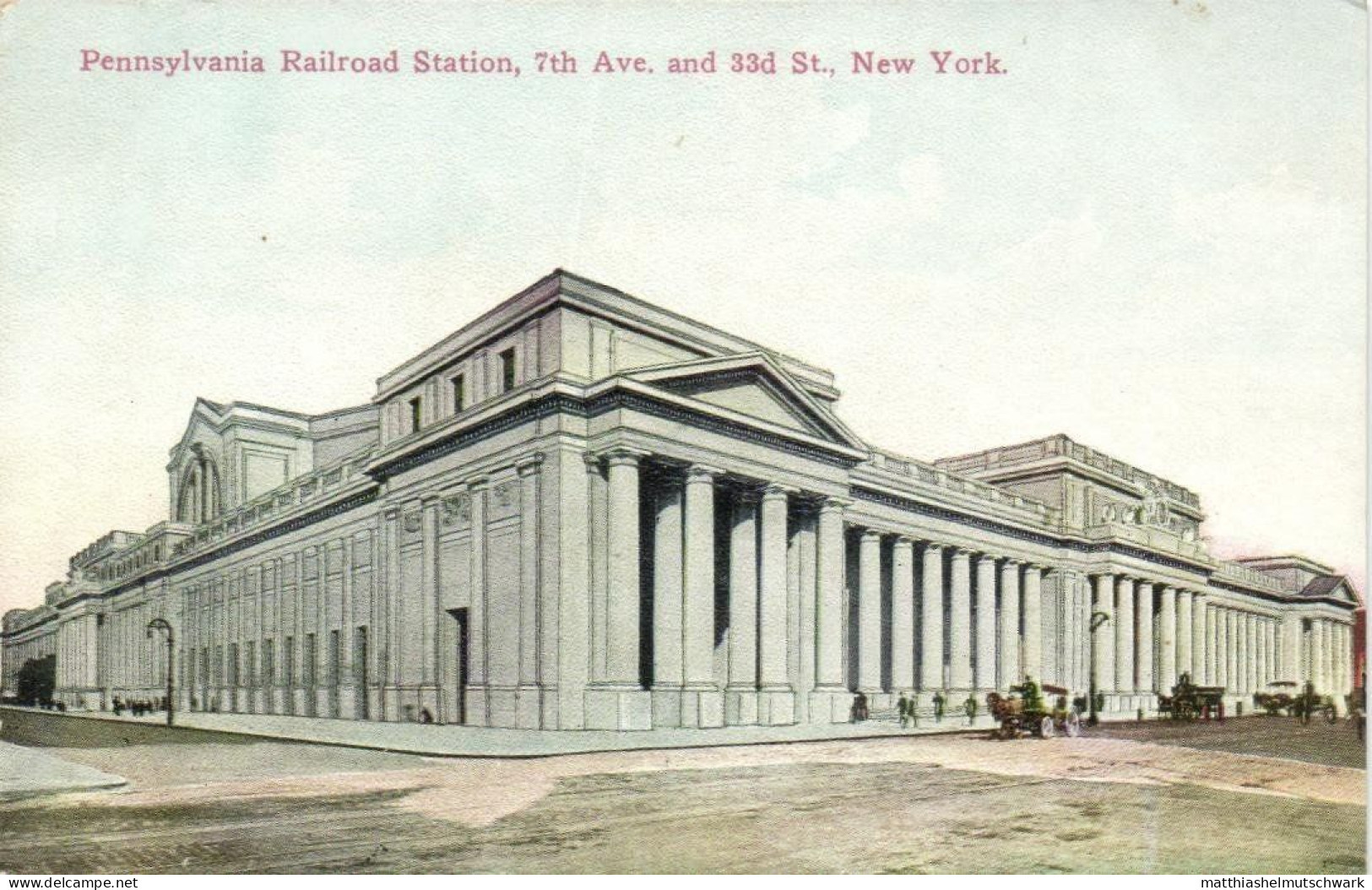 USA - New York – Verschiedene Straßen, Gebäude und Brücken – viele um 1910 - Postkarten (Sammlung von 89)