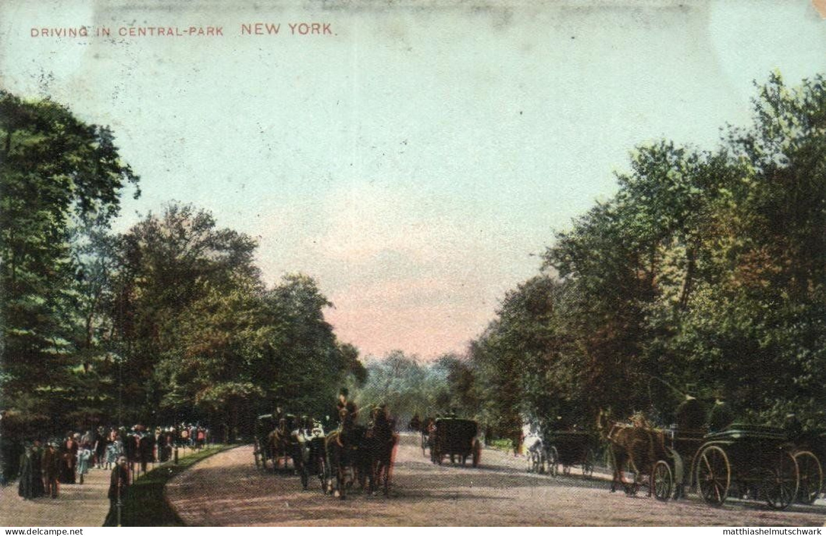 USA - New York – Verschiedene Straßen, Gebäude und Brücken – viele um 1910 - Postkarten (Sammlung von 89)