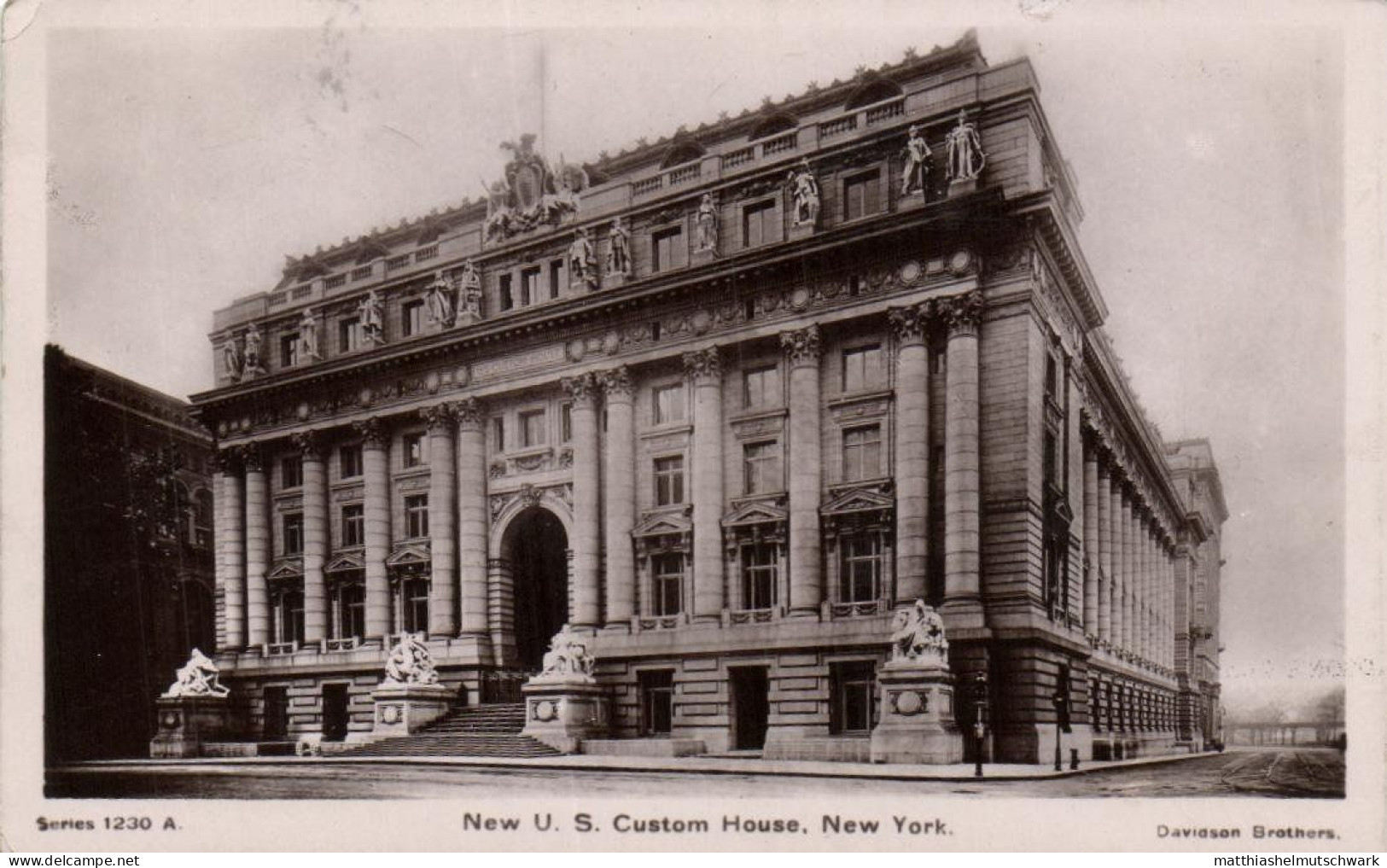 USA - New York – Verschiedene Straßen, Gebäude und Brücken – viele um 1910 - Postkarten (Sammlung von 89)