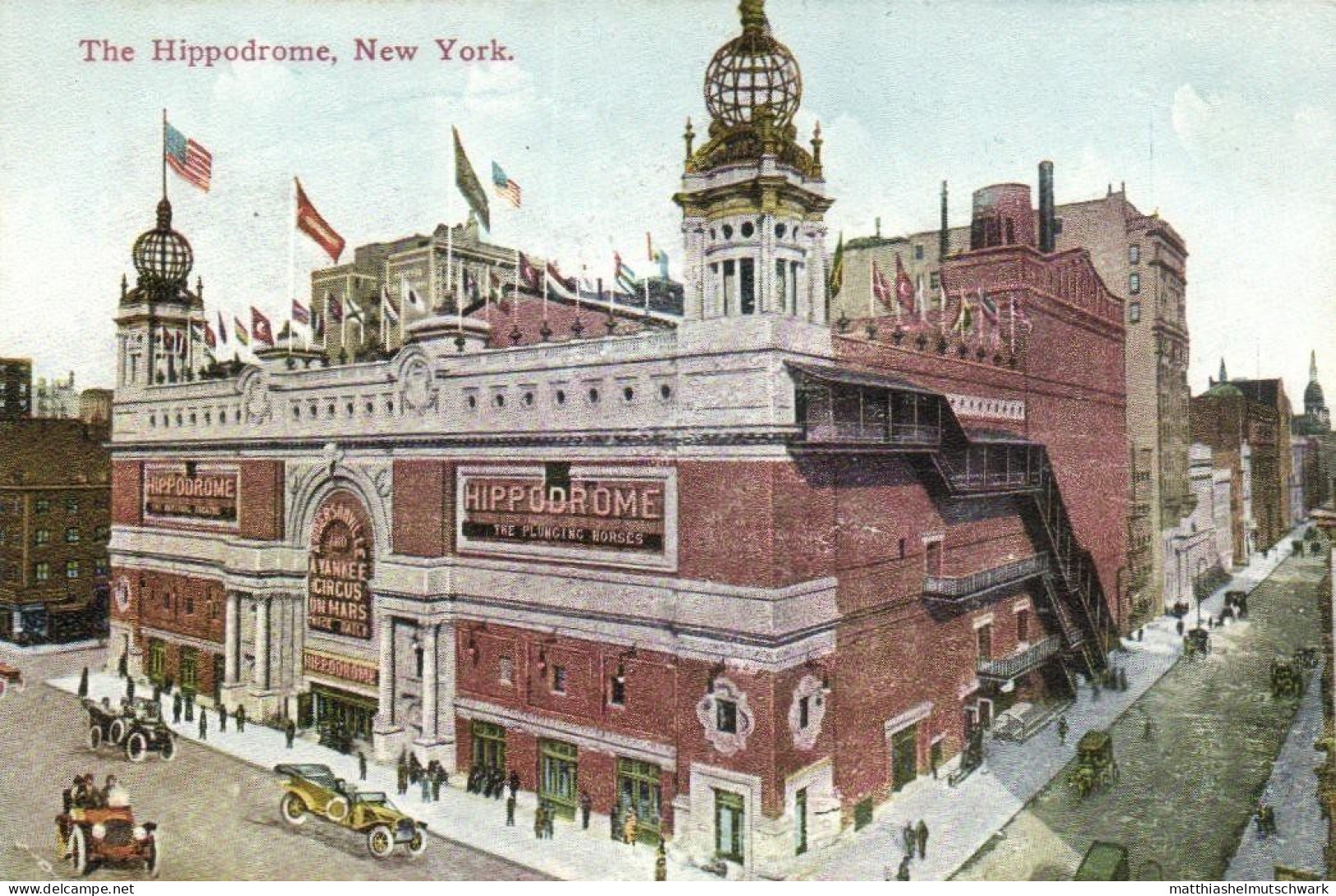 USA - New York – Verschiedene Straßen, Gebäude und Brücken – viele um 1910 - Postkarten (Sammlung von 89)