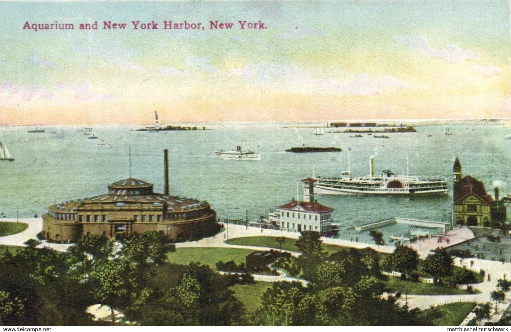 USA - New York – Verschiedene Straßen, Gebäude und Brücken – viele um 1910 - Postkarten (Sammlung von 89)