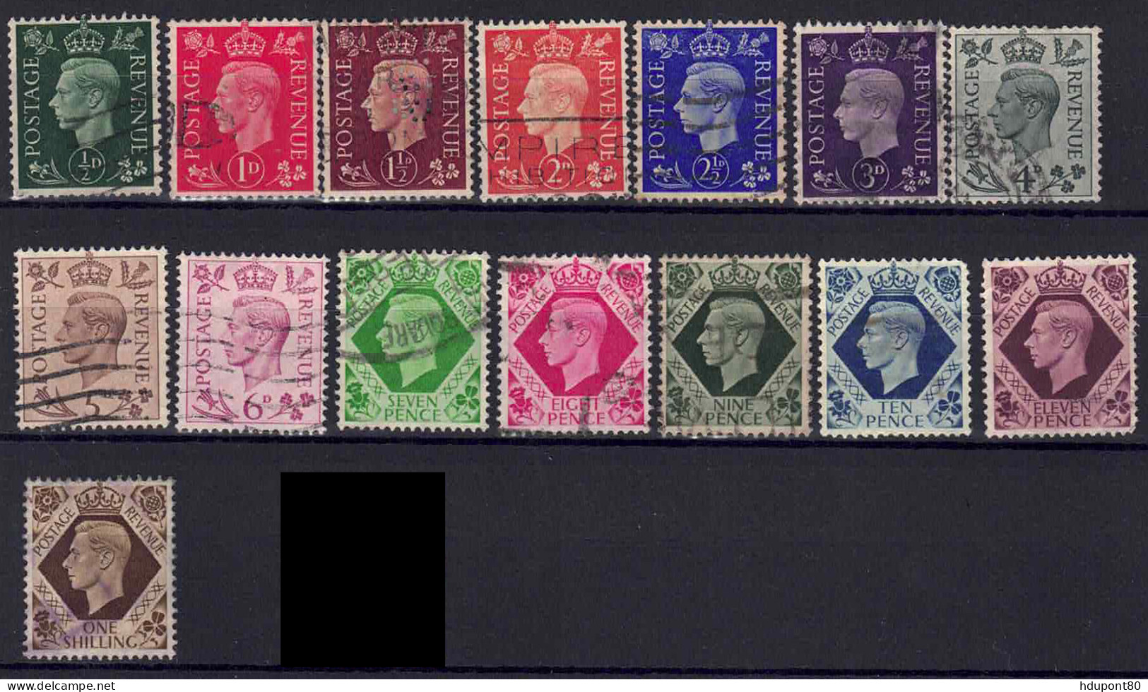 YT 209 à 222 - Used Stamps
