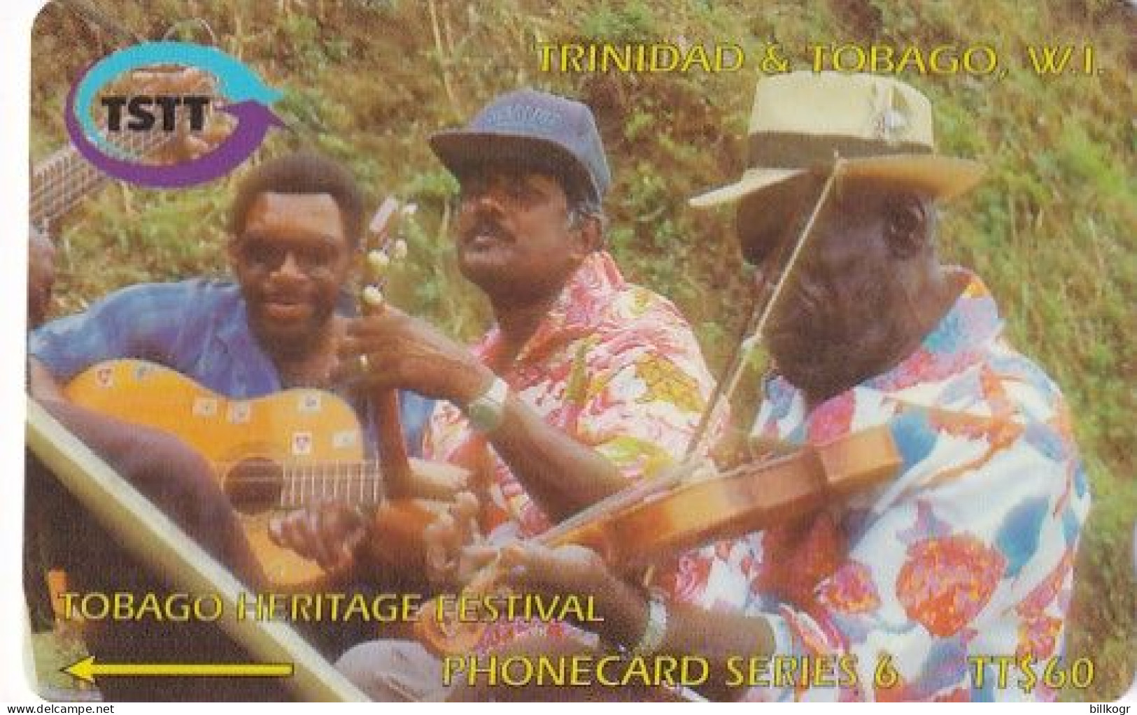TRINIDAD & TOBAGO(GPT) - Tobago Heritage Festival, CN : 180CTTA/B, Tirage %60000, Used - Trinidad & Tobago