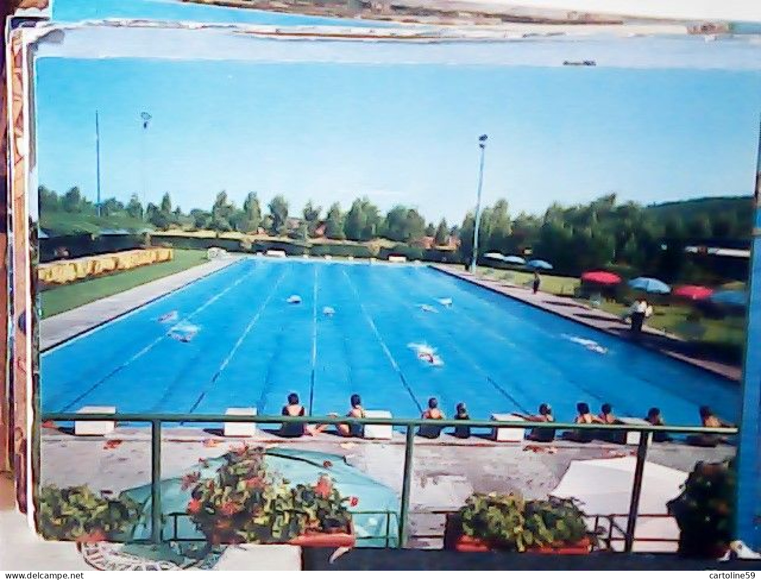 ROMA PISCINA OLIMPICA DELL ACQUA ACETOSA  N1970 JT6556 - Stadien & Sportanlagen