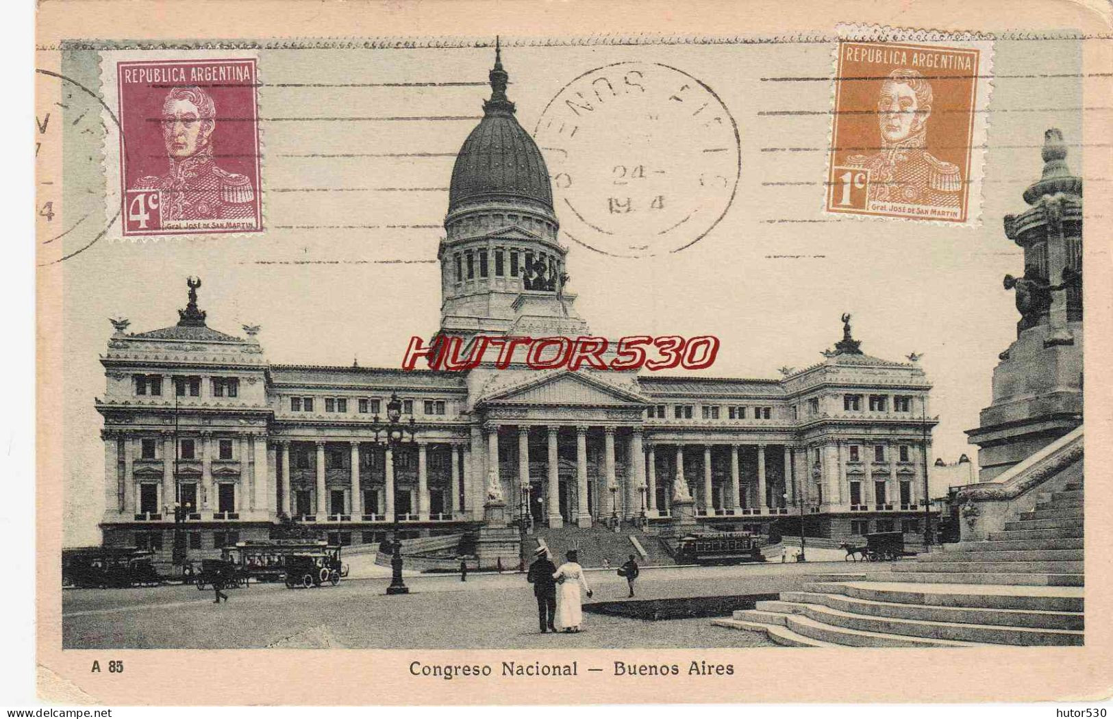 CPA ARGENTINE - BUENOS AIRES - CONGRESO NACIONAL - Argentine