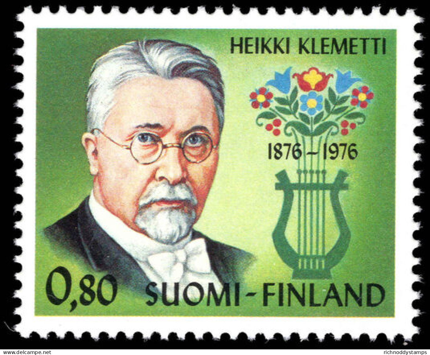 Finland 1976 Birth Centenary Of Professor Heikki Klemetti - Nuevos