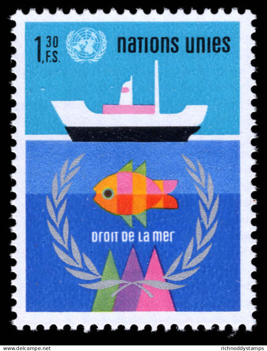 Geneva 1974 UN Conference On Law Of The Sea Unmounted Mint. - Unused Stamps