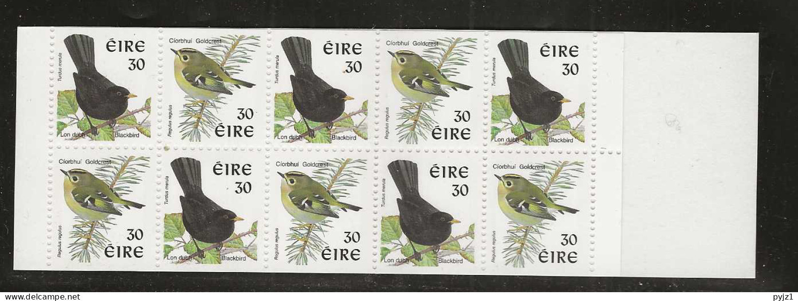 1998 MNH  Ireland, Booklet Perforation 10 3/4  (issued 2001) Postfris** - Postzegelboekjes
