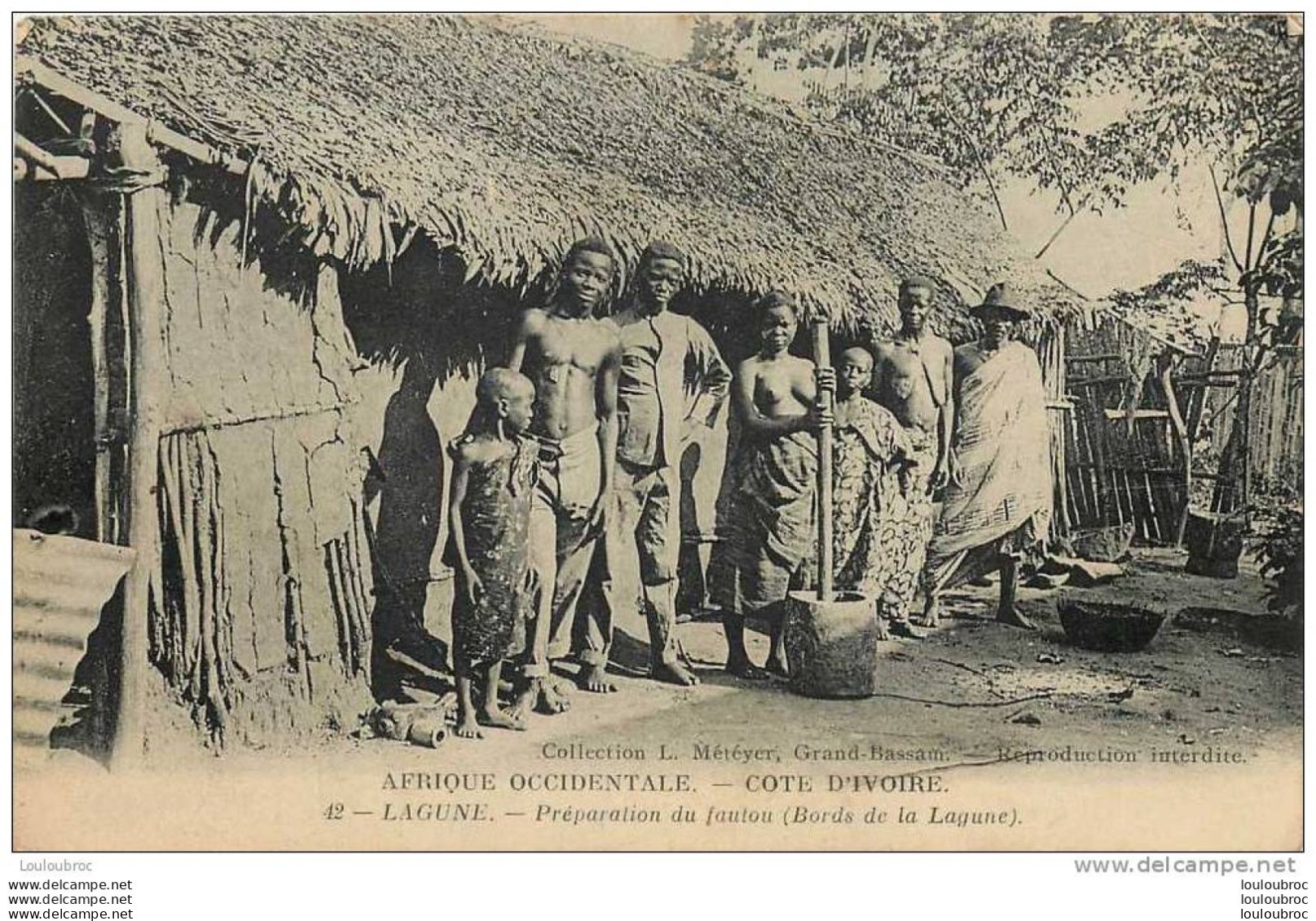 LAGUNE PREPARATION DU FAUTOU - Côte-d'Ivoire