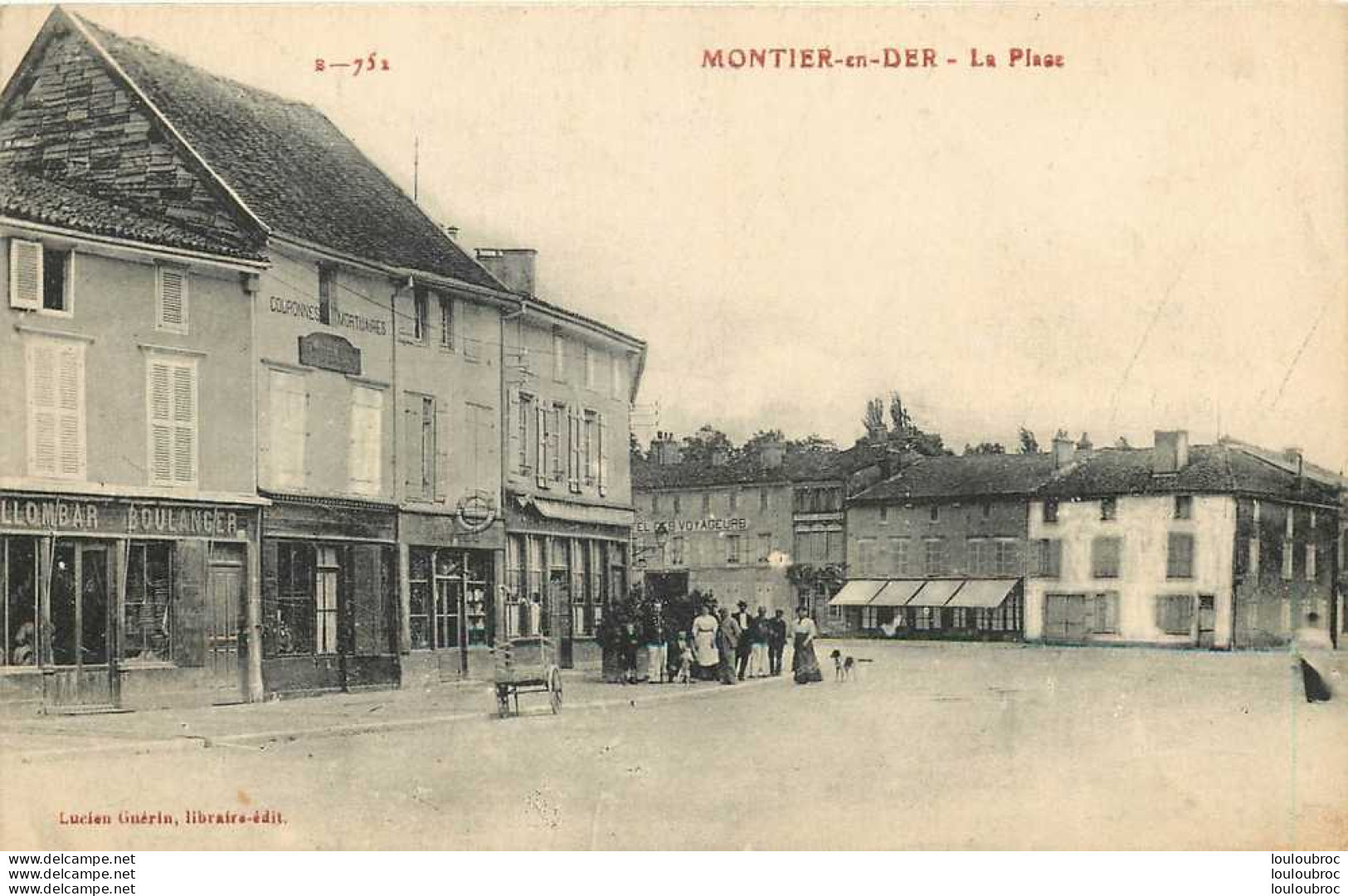 52 MONTIER EN DER LA PLACE - Montier-en-Der