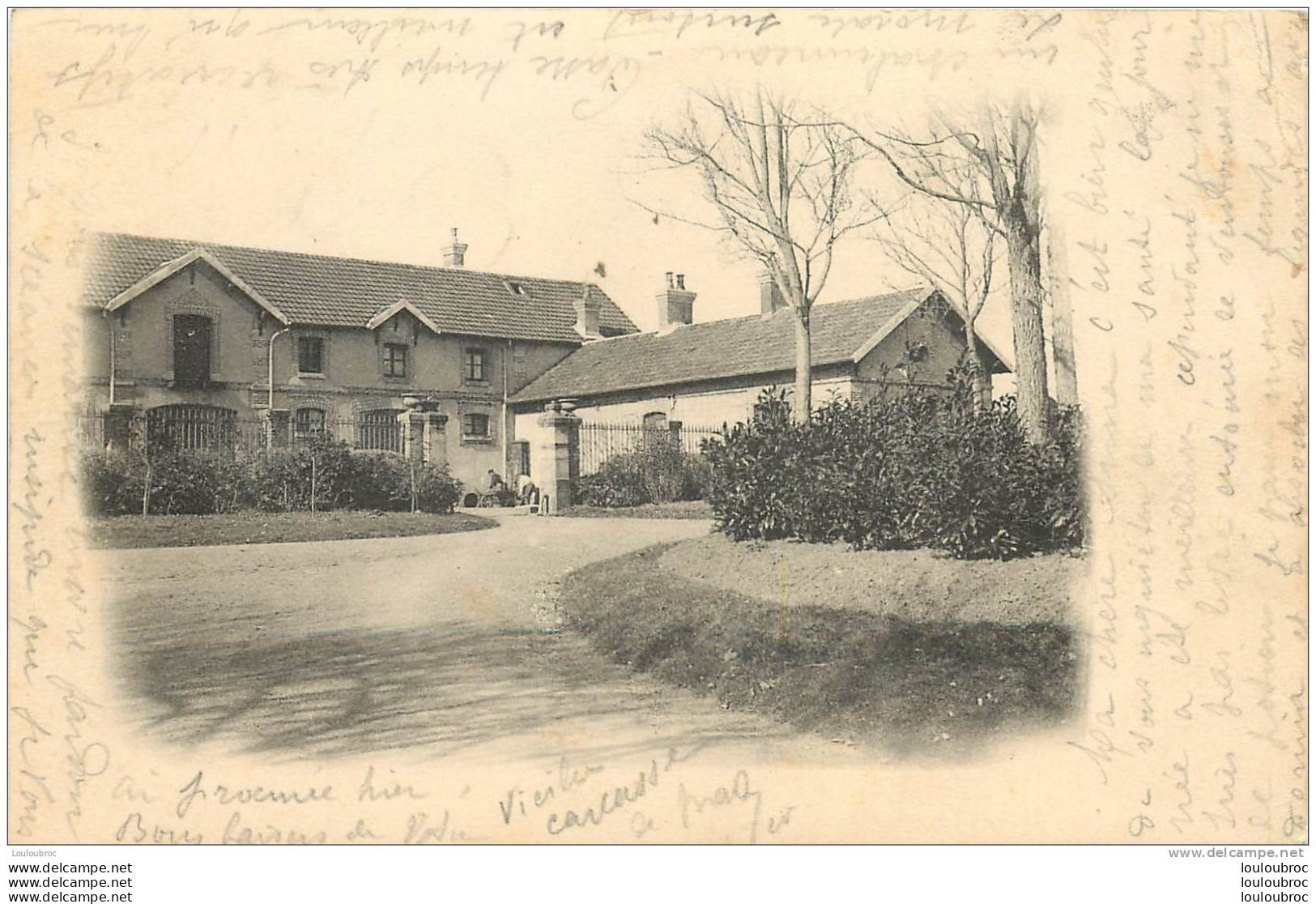 CARTE PRECURSEUR LIEU NON IDENTIFIE VOYAGEE EN 07/1902 CONVOYEURS COURRIERS - To Identify