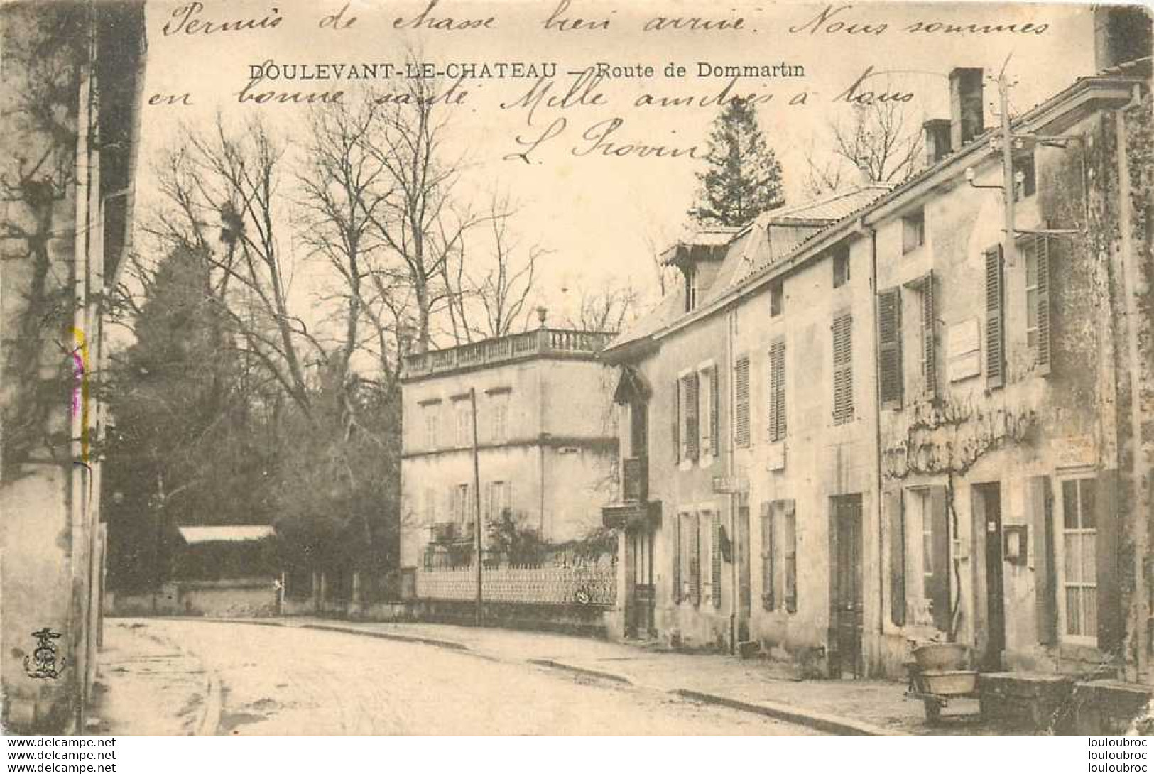 52 DOULEVANT LE CHATEAU ROUTE DE DOMMARTIN - Doulevant-le-Château